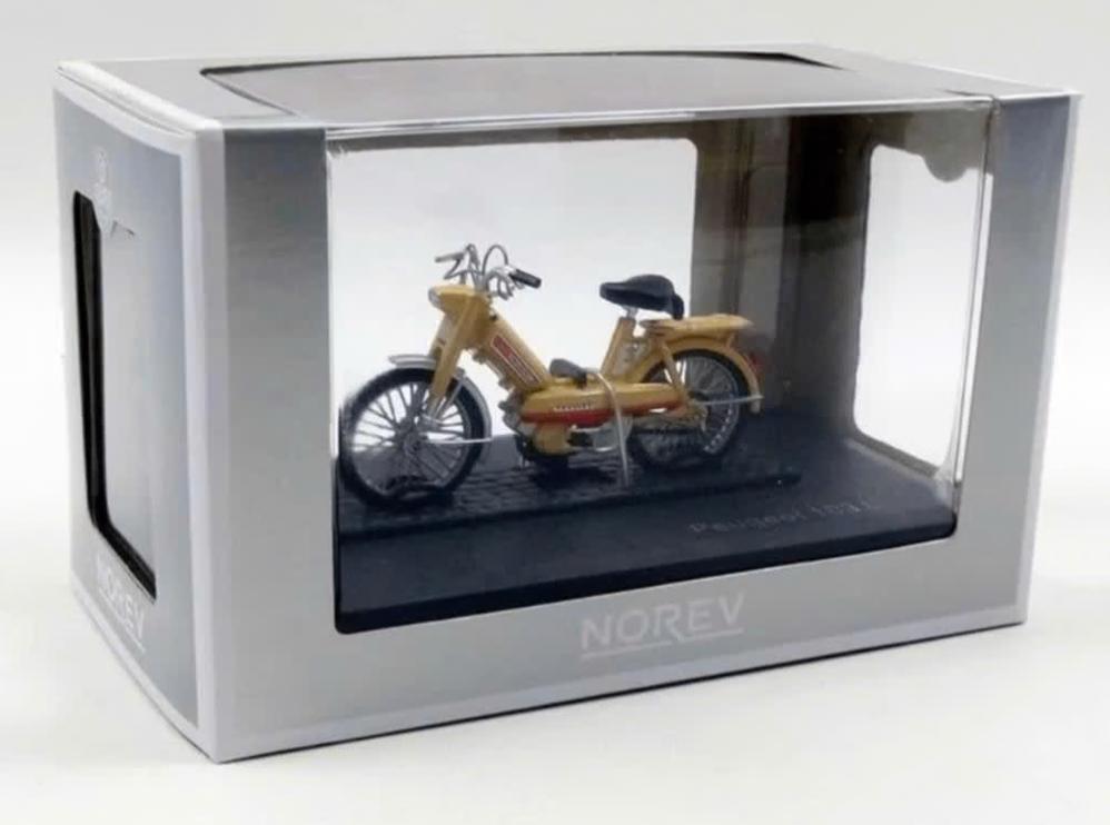 Peugeot 103 L 1972 Beige schaal 1:18 NOREV REF. 182048, Verzenden, Nieuw, Motor, Norev