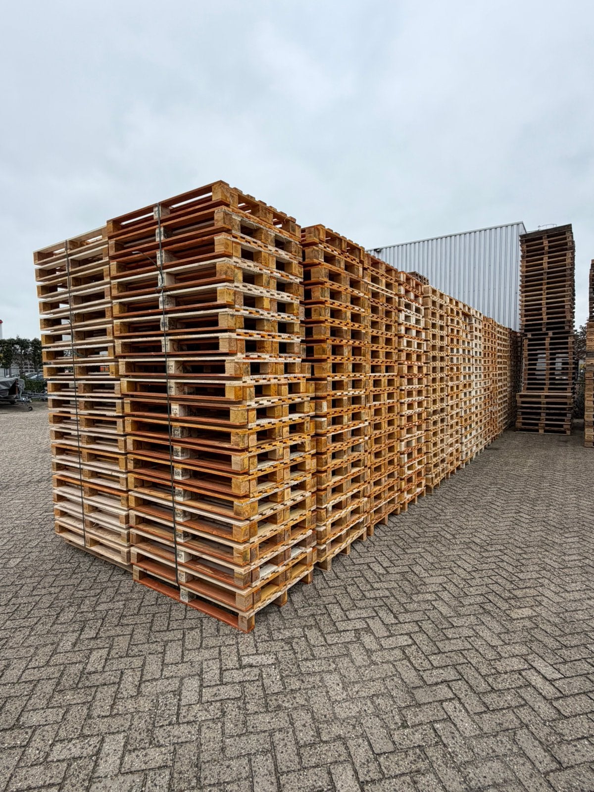 Nieuwe Pallets 80 x 120 7 lats, Ophalen, Minder dan 25 mm, Zo goed als nieuw, Pallet