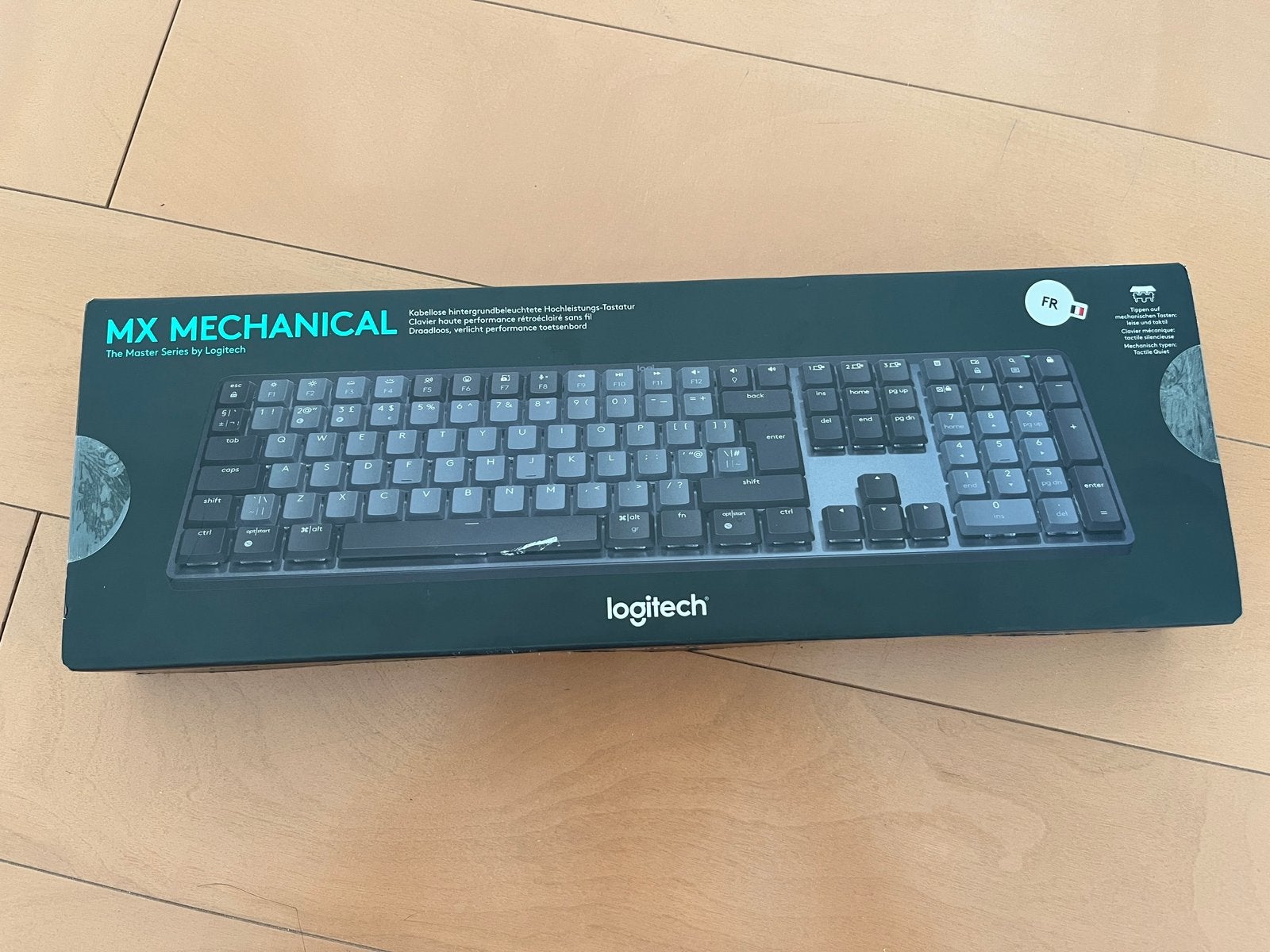 Logitech MX Mechanical Toetsenbord - Zo goed als nieuw, Computers en Software, Toetsenborden, Azerty, Ophalen of Verzenden, Zo goed als nieuw
