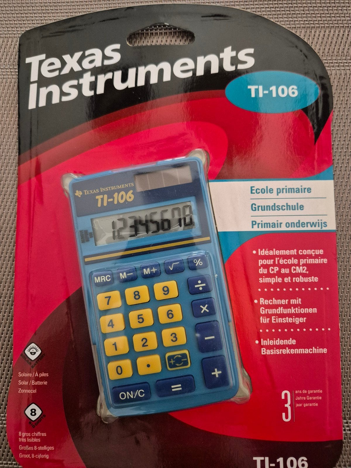 nieuwe rekenmachine Texas Instruments TI-106, Ophalen of Verzenden, Nieuw