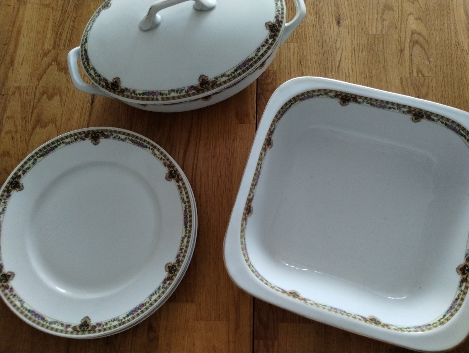 Vintage Epiag Tsjechoslowakije Porselein Servies, Ophalen of Verzenden