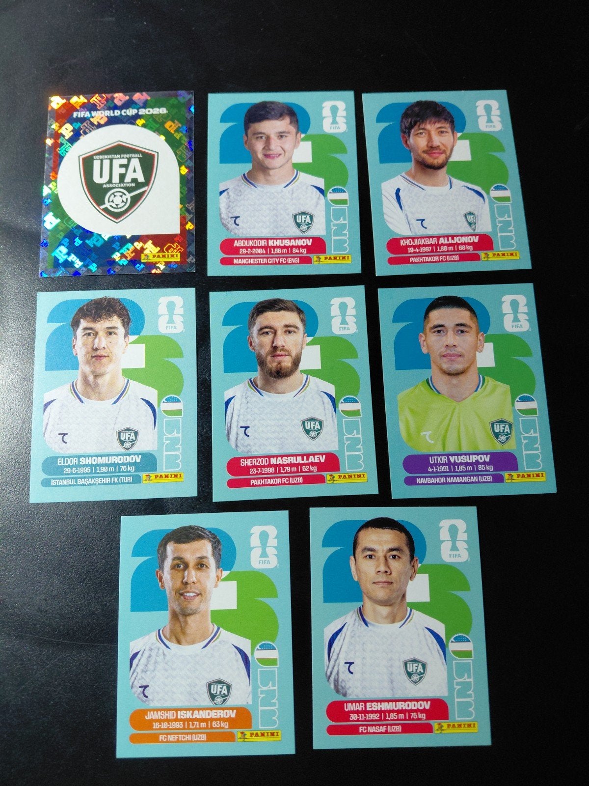 Oezbekistan (panini wk 2026 stickers), Verzamelen, Ophalen of Verzenden, Nieuw, Buitenlandse clubs, Poster, Plaatje of Sticker