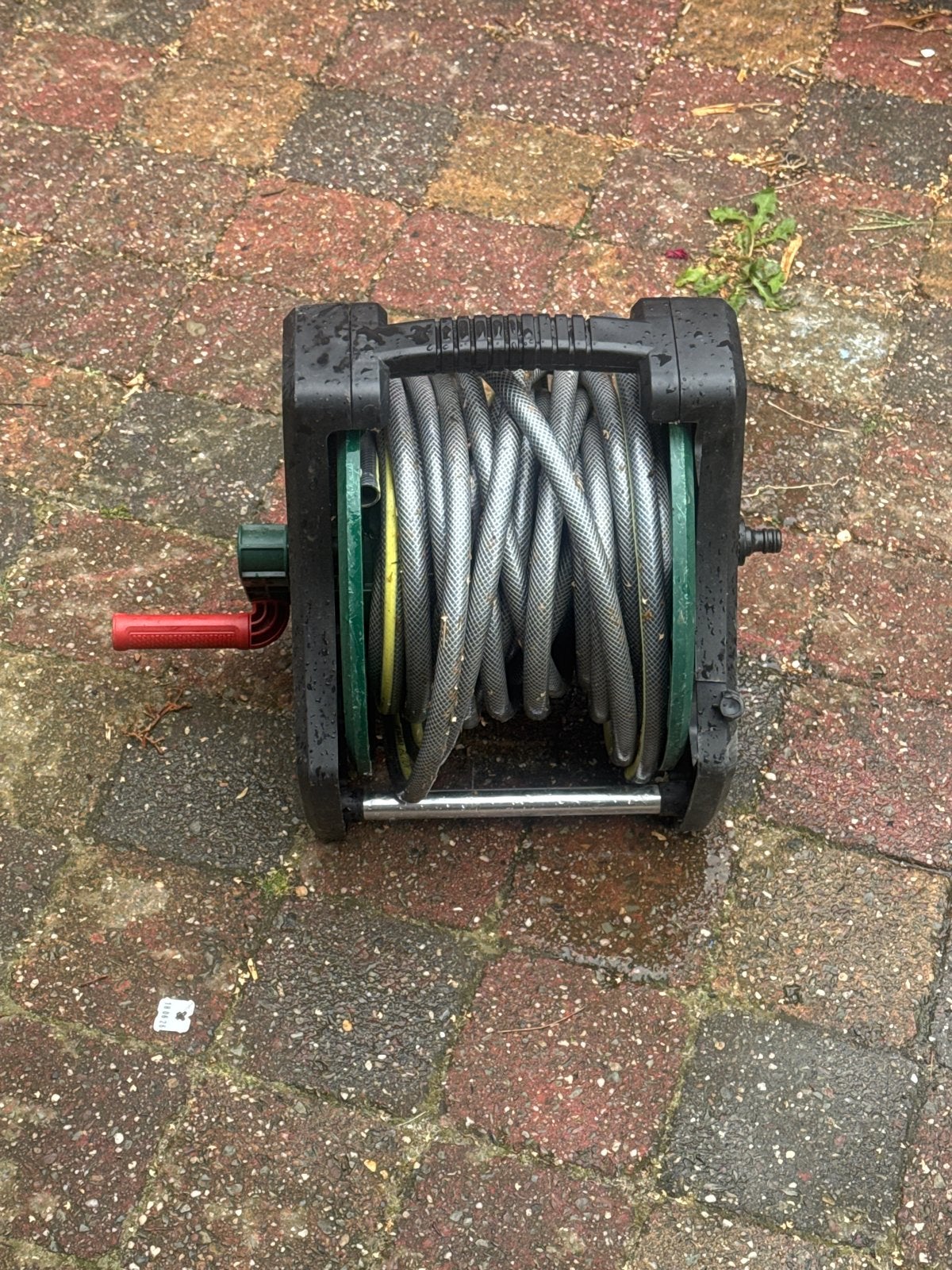 Parkside Tuinslanghaspel met slang, Ophalen, Gebruikt, Tuinslanghaspel