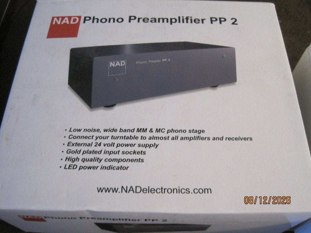 Voorversterker  -  NAD Phone Preamplifier PP2, Overige merken, Ophalen of Verzenden, Zo goed als nieuw, Minder dan 60 watt
