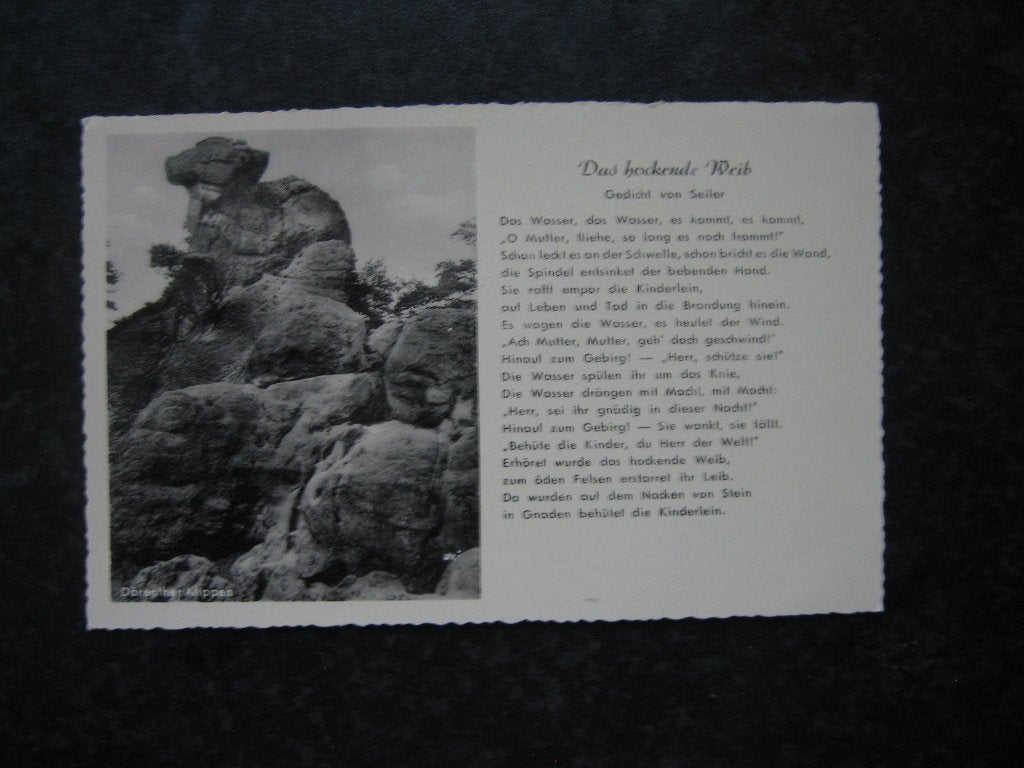 DUITSLAND IBBENBUREN  Das Hockende Weib, Ophalen of Verzenden, 1940 tot 1960, Duitsland