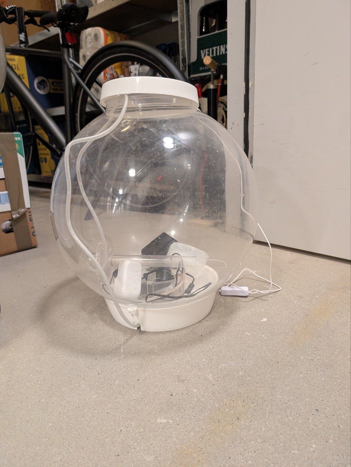 Oase Biorb Classic 30liter incl. pomp, filter en verlichting, Ophalen, Zo goed als nieuw, Leeg aquarium
