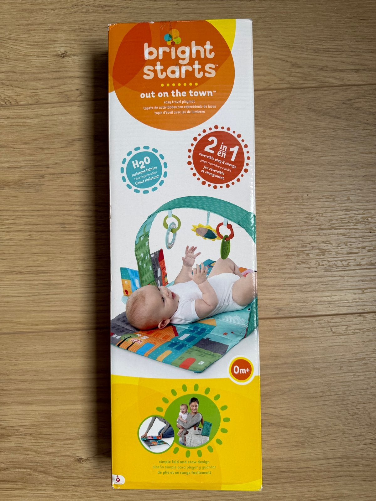 Bright Starts Out on the Town Speelkleed/Babygym, Ophalen, Gebruikt, Speelkleed