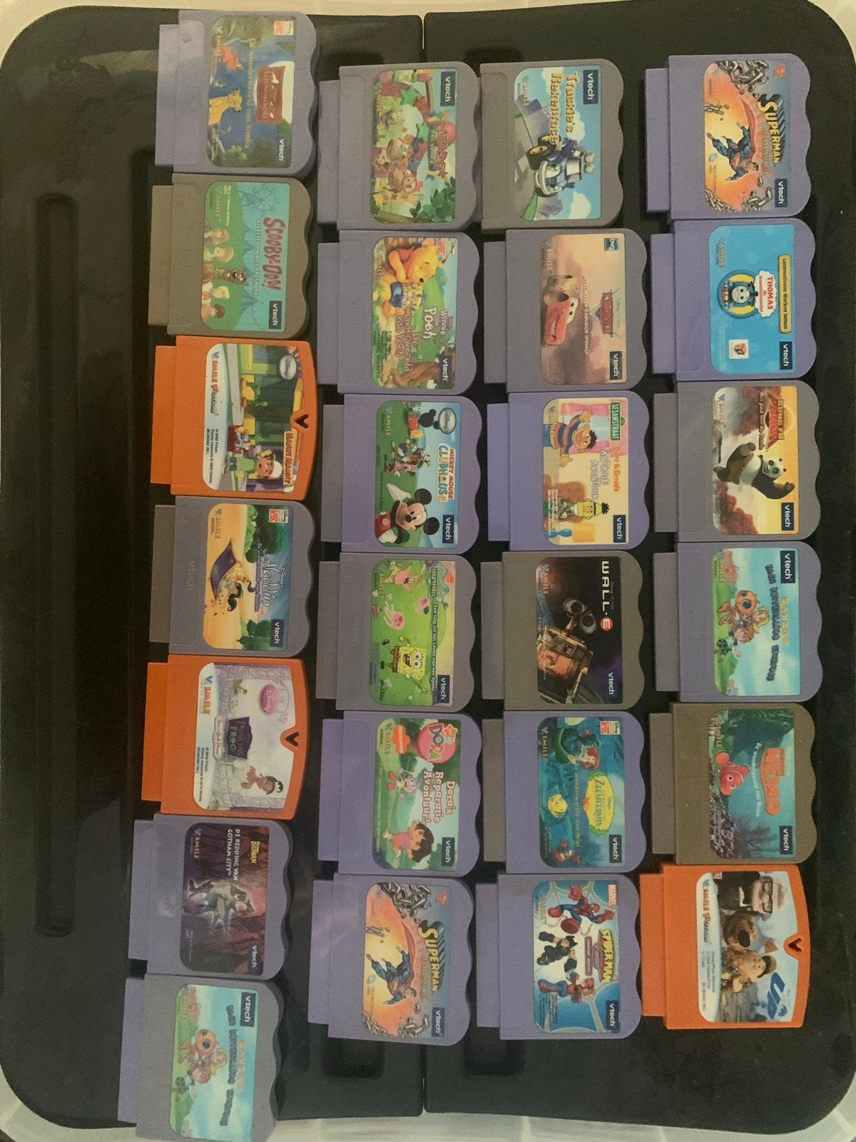 Partij van 25 VTech V.Smile Spellen - Diverse Games (Bulk), Puzzel en Educatief, Gebruikt, 1 speler, Ophalen of Verzenden