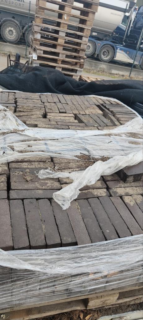 Gebakken waaltjes, Tuin en Terras, Ophalen, Gebruikt, 5 tot 10 m², Klinkers