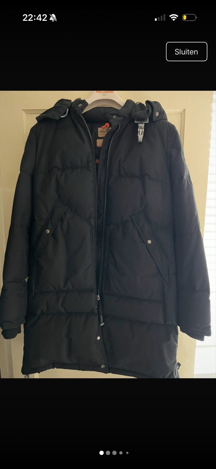 Parajumpers jas, maat L ORGINEEL, Ophalen of Verzenden, Zo goed als nieuw, Maat 42/44 (L), Zwart