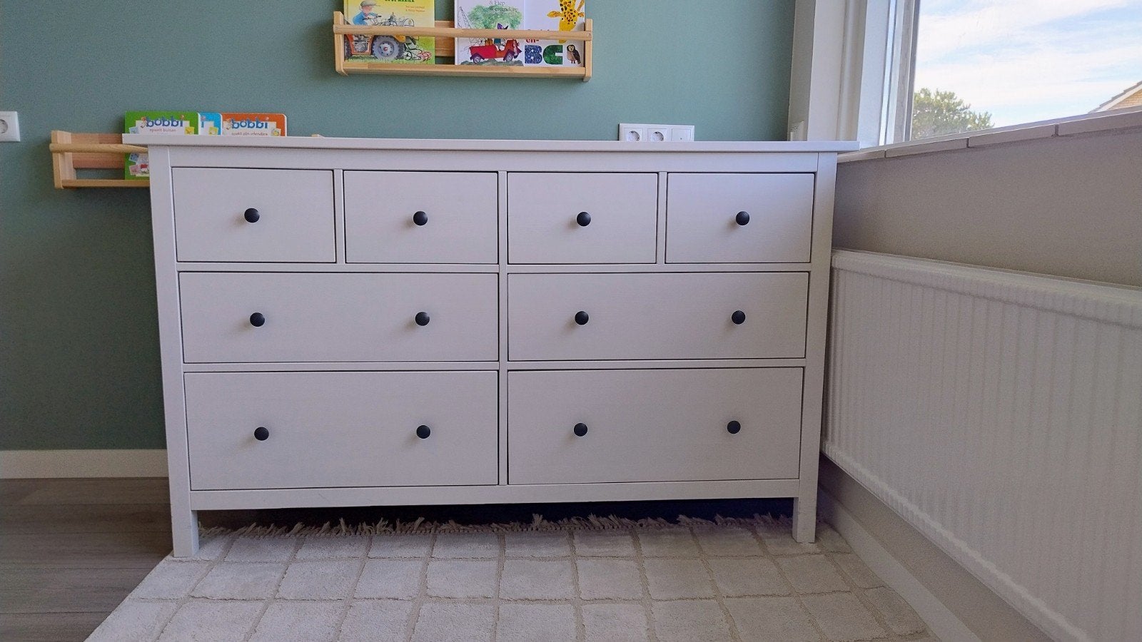 IKEA Hemnes ladekast met 8 lades, Ophalen, 5 laden of meer, 100 tot 150 cm, 150 tot 200 cm