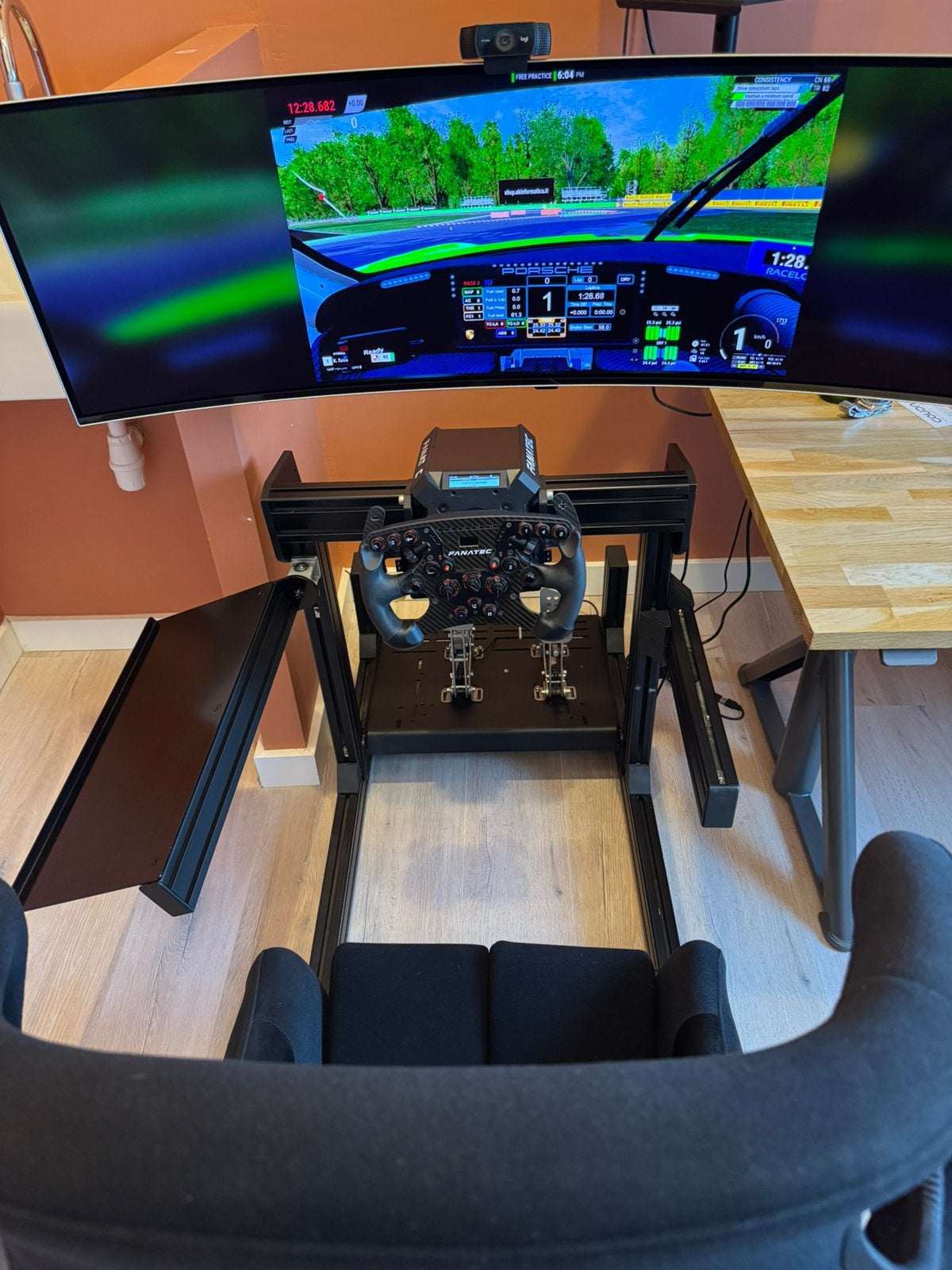 Complete High-End Sim Racing Setup, Ophalen, Zo goed als nieuw