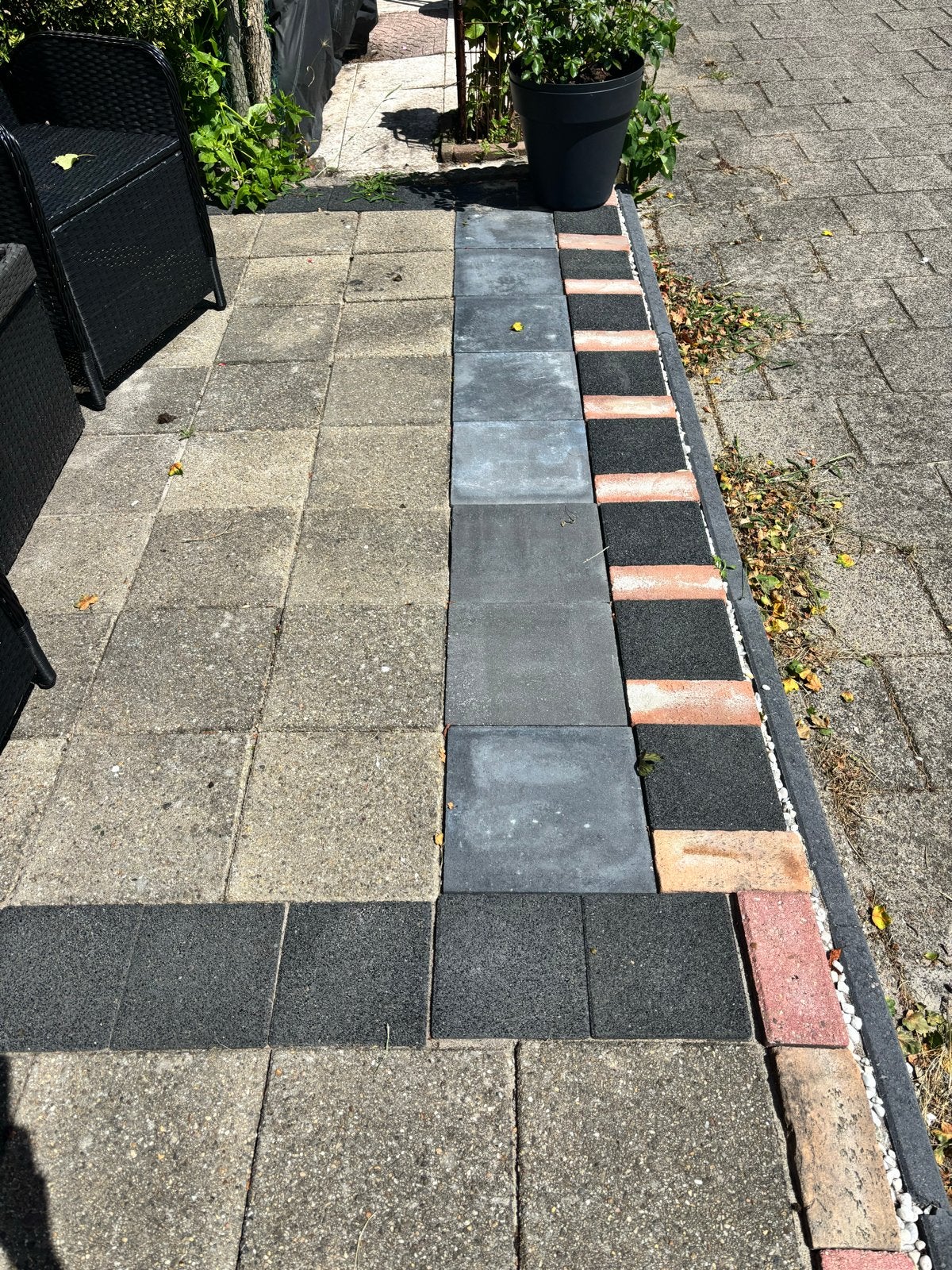 Gebruikte terrastegels en klinkers € 1 per stuk, Tuin en Terras, Ophalen, Gebruikt, Minder dan 5 m², Beton
