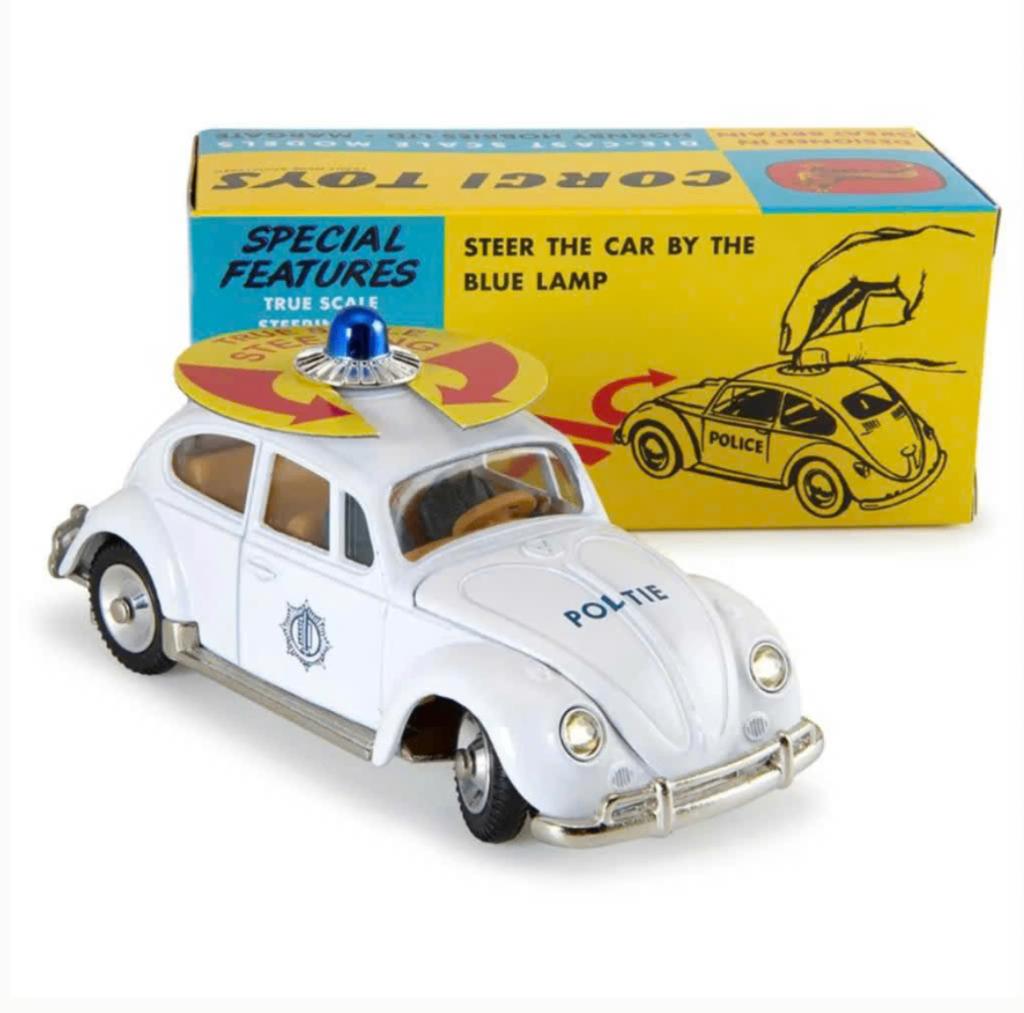 VW kever Nederlandse Politie schaal 1/44 Corgi New Ref 492