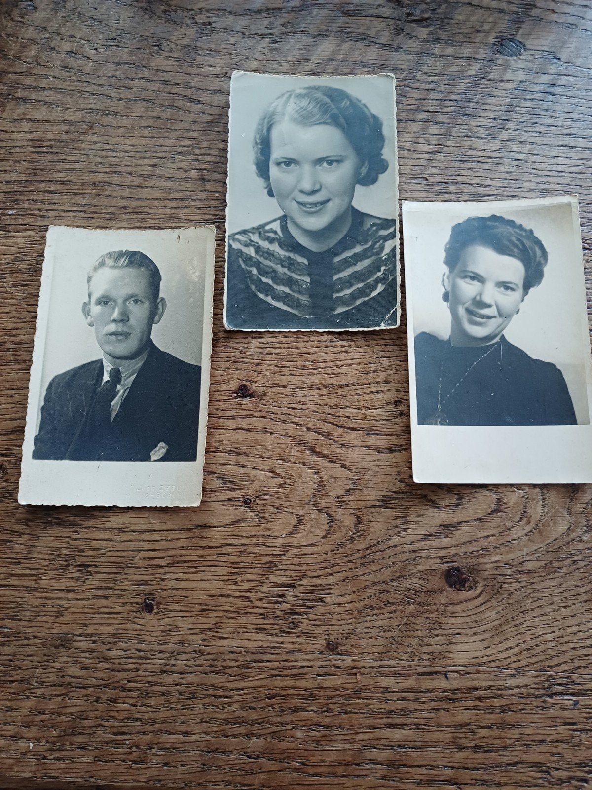 3 oude fotos voor de verzameling, Verzamelen, Ophalen of Verzenden, Voor 1940