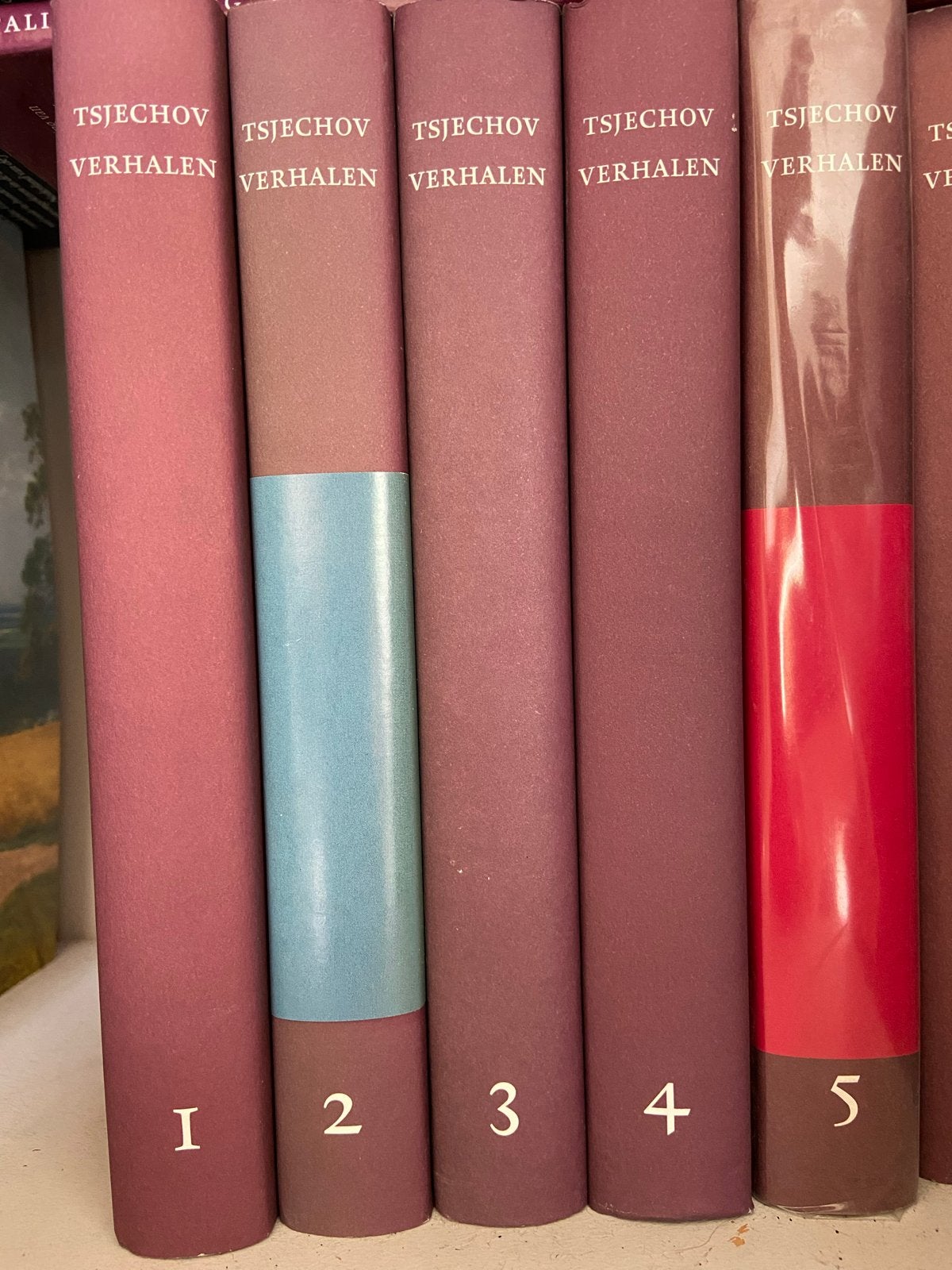 Tsjechov Verhalen - Complete set (5 delen), Verzenden, Zo goed als nieuw