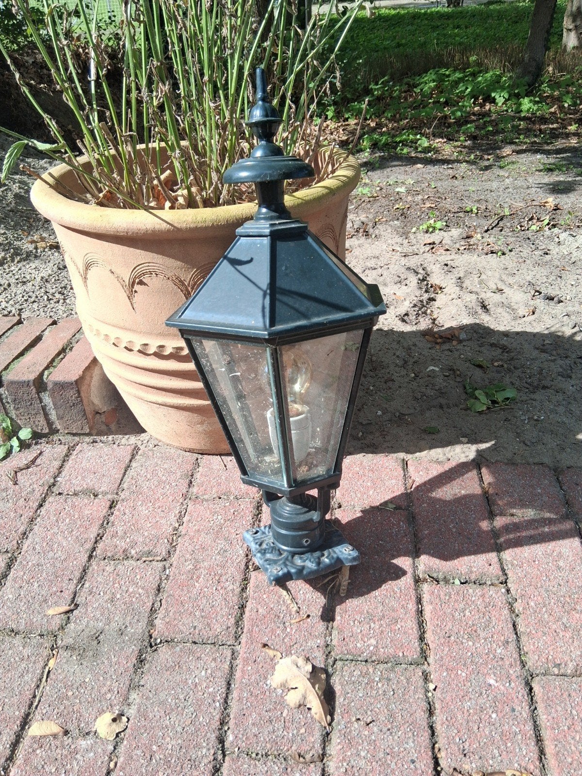 Klassieke buitenlamp, Gebruikt, Minder dan 50 watt, Wandlamp, Ophalen of Verzenden