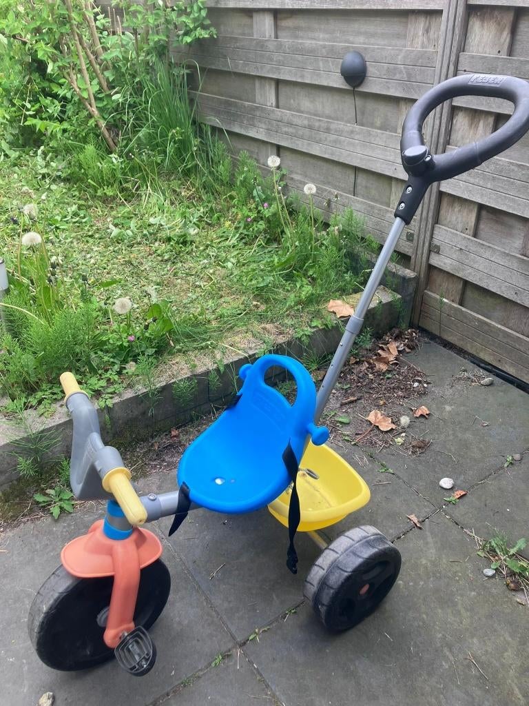 Driewieler met stok voor ouders, Ophalen, Zo goed als nieuw, Overige merken, Duwstang