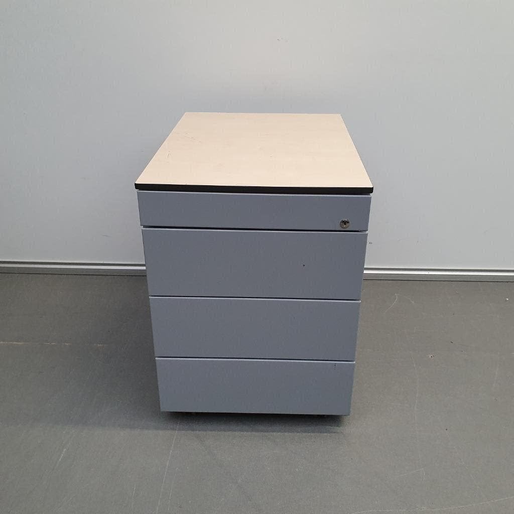 Eromes ladekast - 59x43x59 cm ladeblok verrijdbaar, Ophalen, Minder dan 50 cm, Gebruikt, 3 of 4 laden