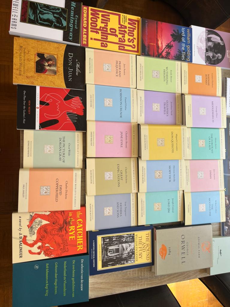Grote reeks literaire boeken te koop, Boeken, Literatuur, Ophalen of Verzenden, Zo goed als nieuw