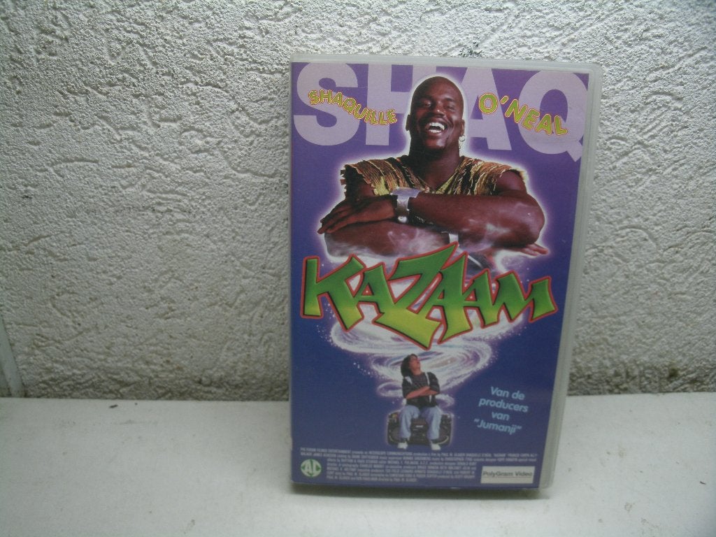 vhs 209a kazaam, Alle leeftijden, Ophalen of Verzenden, Zo goed als nieuw, Actie en Avontuur