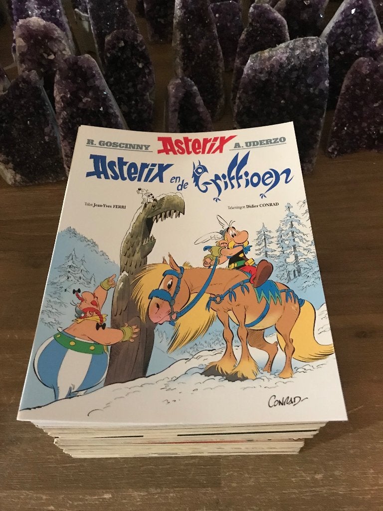 Asterix en Obelix serie 1 t/m 41 compleet + specials, Complete serie of reeks, Ophalen of Verzenden, Zo goed als nieuw