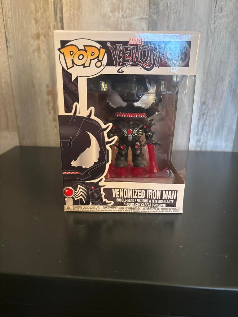 Funko Pop! Marvel Venomized Iron Man, Kinderen en Baby's, Speelgoed | Actiefiguren, Ophalen of Verzenden, Zo goed als nieuw