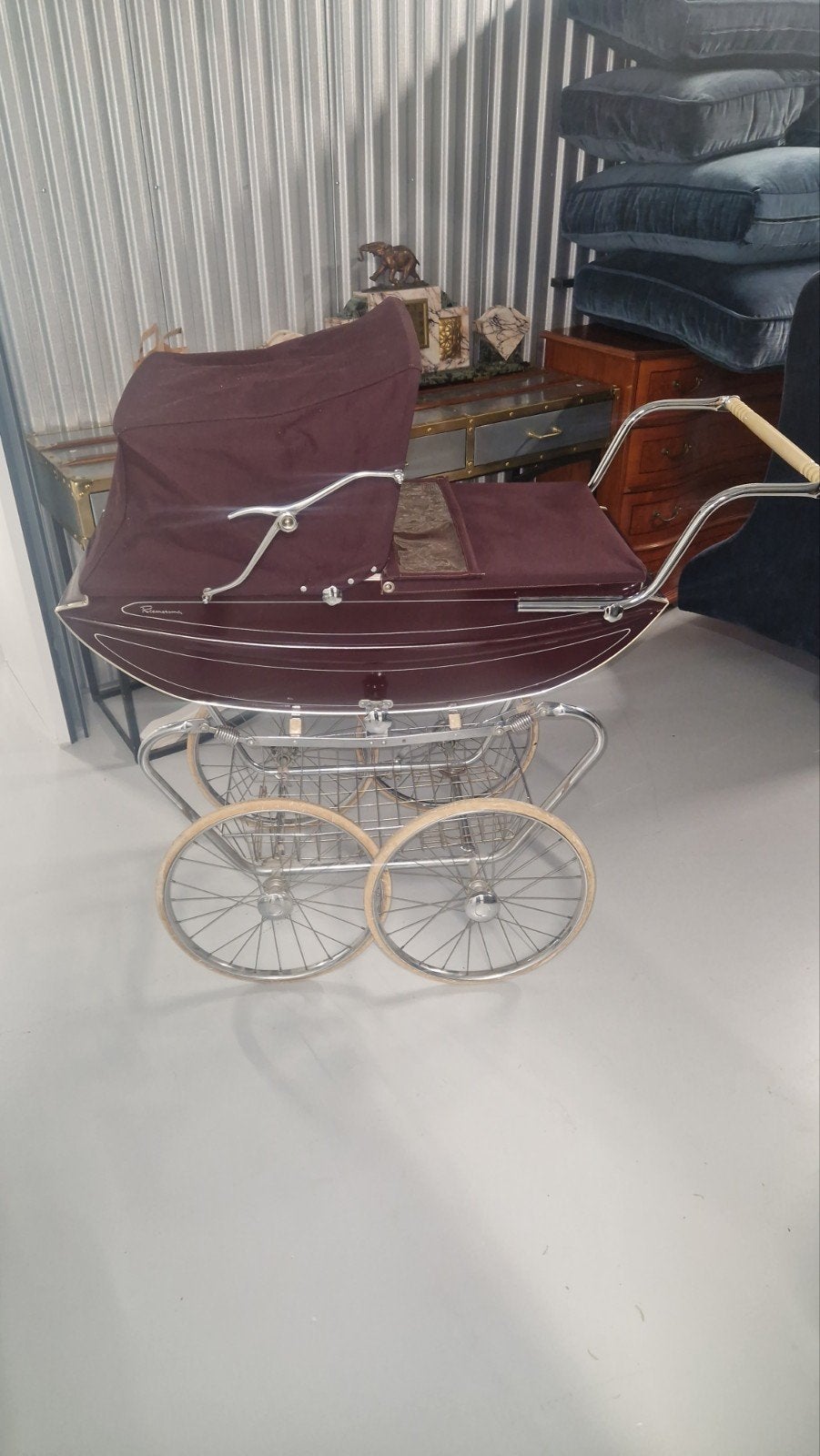 antieke kinderwagen, Ophalen, Gebruikt, Overige merken