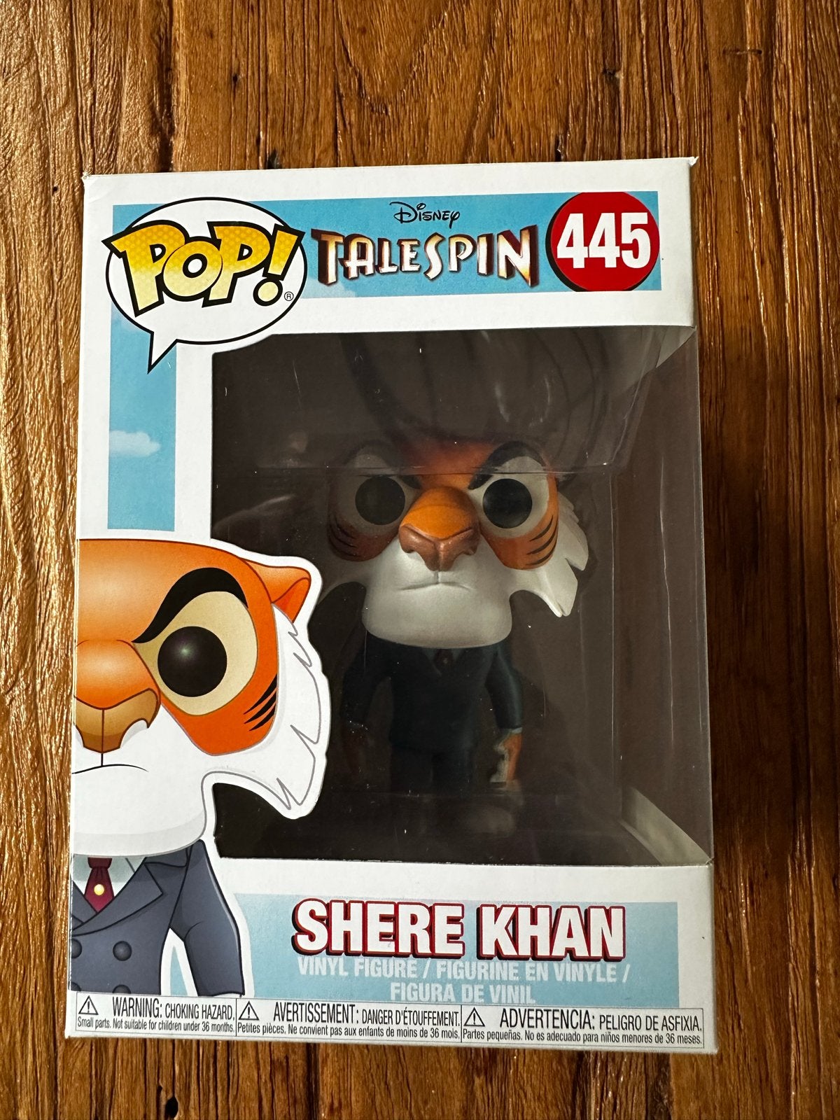 Funko Pop! Disney Talespin 445 Shere Khan Vinyl Figuur, Verzamelen, Ophalen of Verzenden, Nieuw