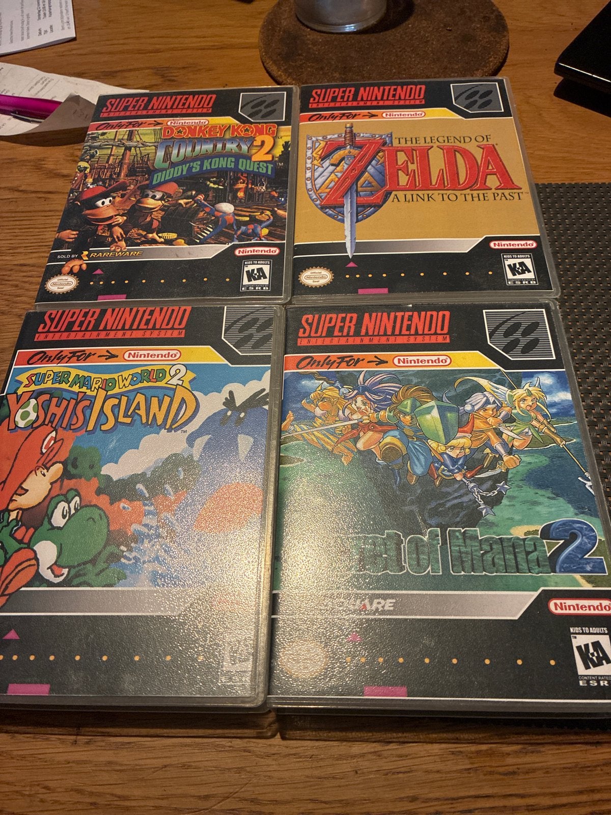 Super Nintendo SNES games - Donkey Kong, Zelda, Yoshi, Secre, Avontuur en Actie, Gebruikt, 1 speler, Ophalen of Verzenden