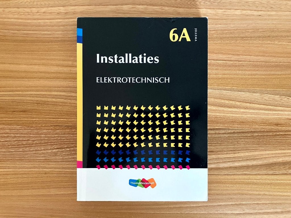 Jellema 6A Installaties Elektrotechnisch, Verzenden, Beta, Zo goed als nieuw, HBO