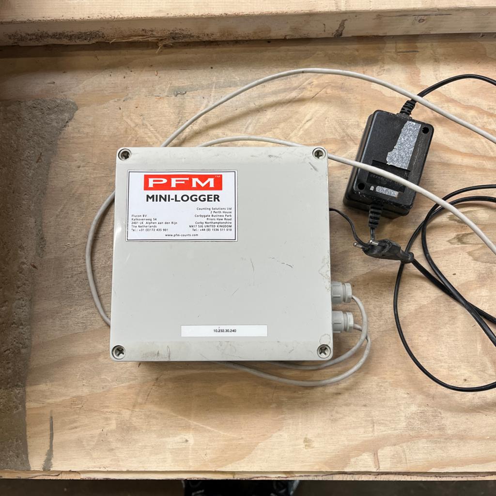 PFM Mini-Logger V4.0 - Data Logger voor Diverse Toepassingen, Ophalen, Gebruikt