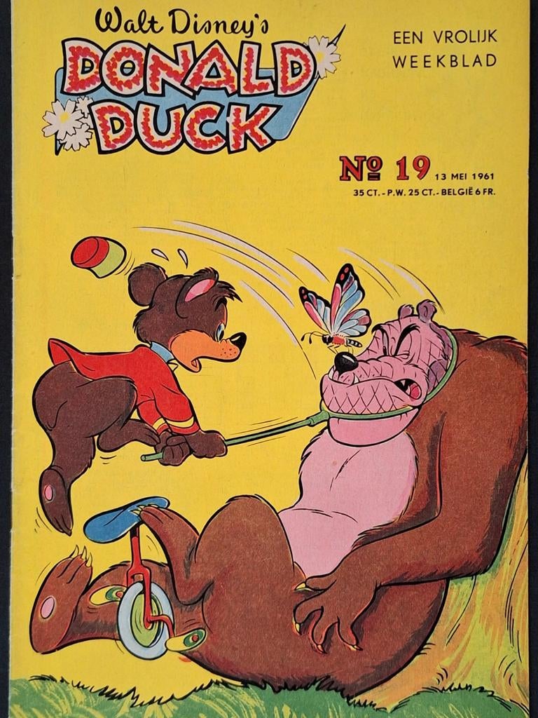 Donald Duck 1961 nr. 19, Boeken, Eén stripboek, Ophalen of Verzenden, Zo goed als nieuw