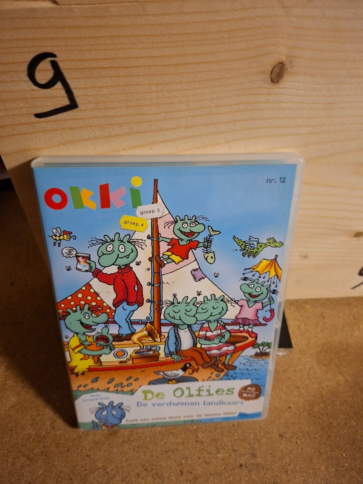Okki De Olfies: De verdwenen landkaart (PC/MAC), Puzzel en Educatief, Gebruikt, 1 speler, Ophalen of Verzenden