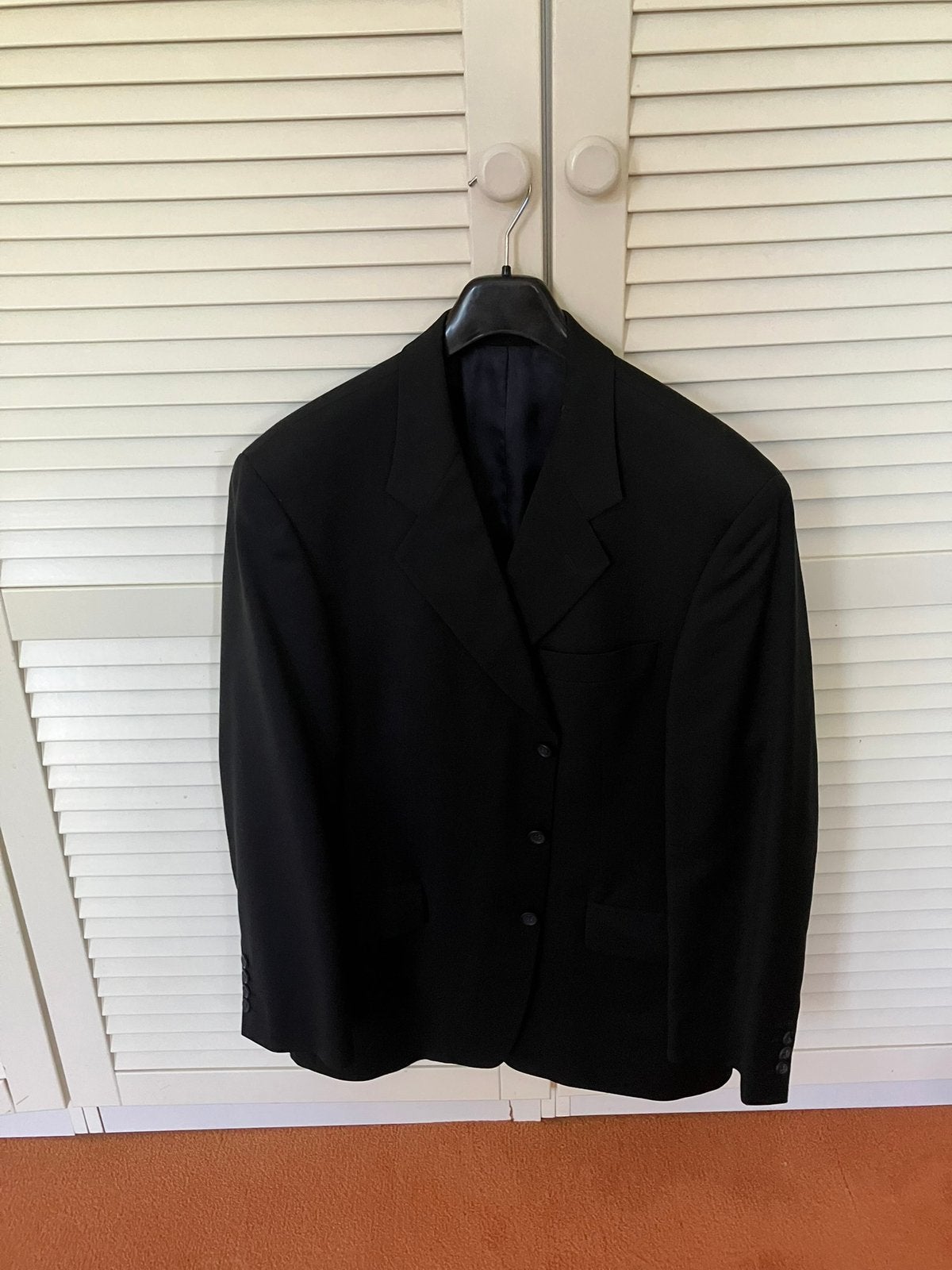 Blauwe blazer maat 52 voor student, Ophalen of Verzenden, Gedragen, Maat 52/54 (L), Blauw