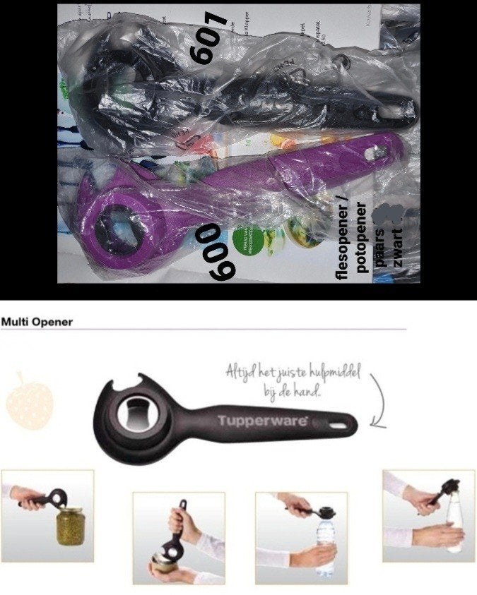 Tupperware ergonomische Keuken Hulpjes (zie omschrijving), Overige kleuren, Overige typen, Nieuw, BPA-vrij