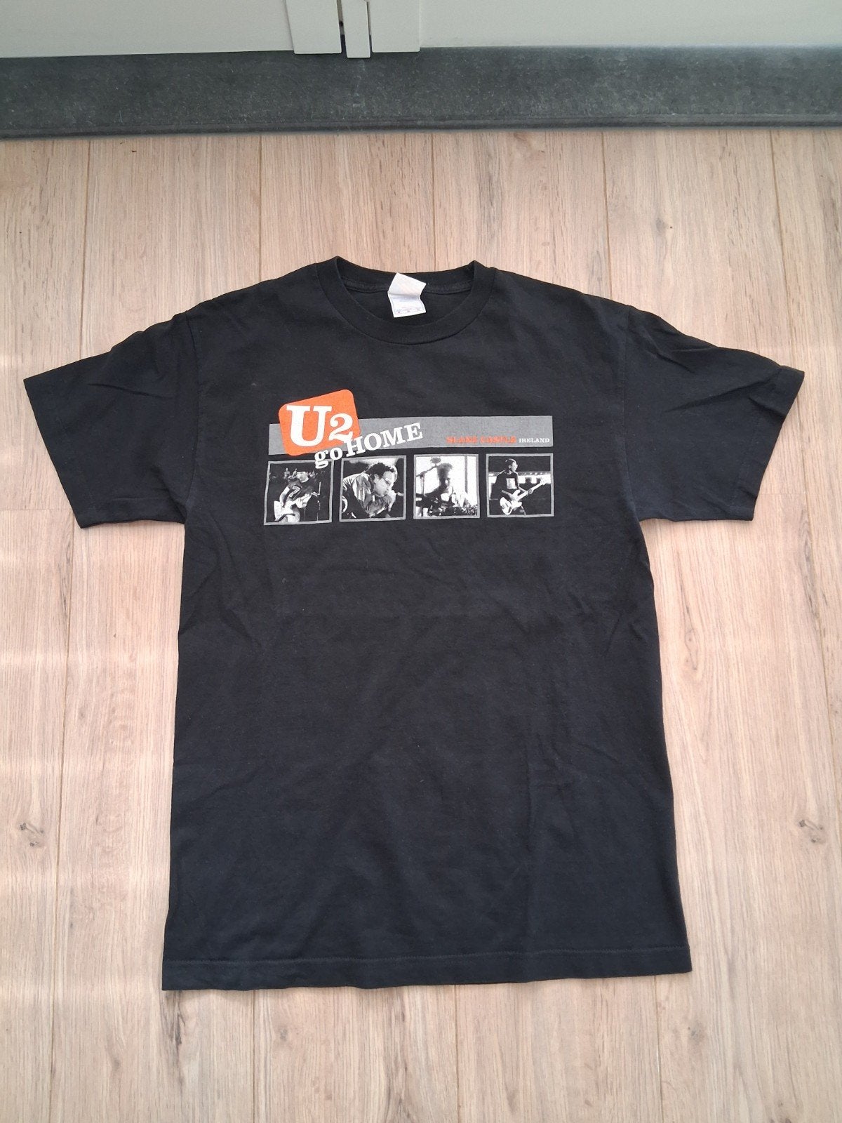 T shirt U2, Elevation Tour 2001, Kleding | Heren, T-shirts, Ophalen of Verzenden, Gedragen, Zwart, Murina
