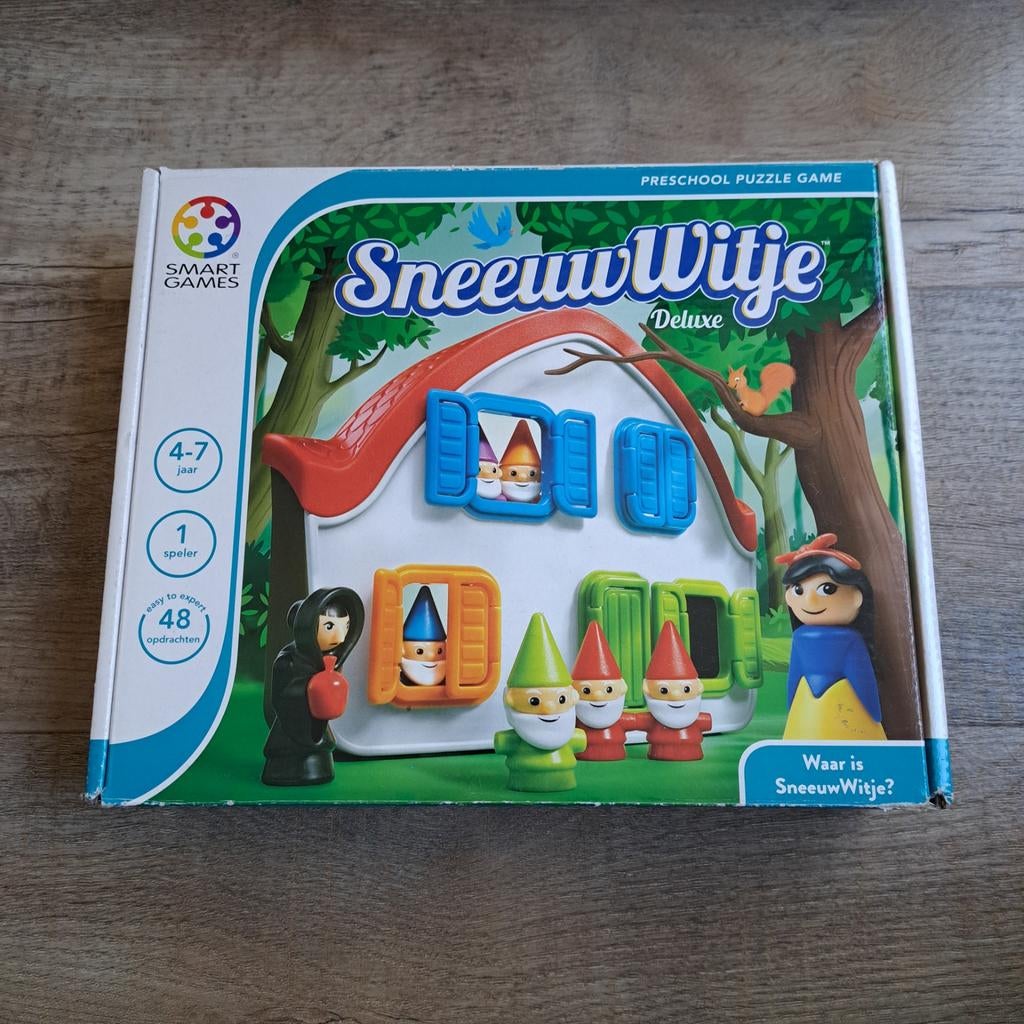SmartGames Sneeuwwitje Deluxe Puzzelspel, Ophalen of Verzenden, Zo goed als nieuw, Puzzelen