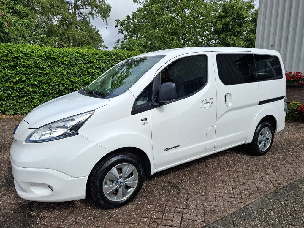Nissan e-NV200 Evalia 40 kWh 10950.- EX BTW ROLSTOELVERVOER, Stof, Gebruikt, 38 min, 7 stoelen