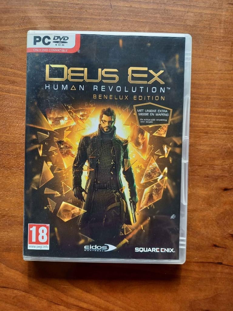 Deus Ex Human Revolution, Avontuur en Actie, Vanaf 18 jaar, 1 speler, Ophalen of Verzenden
