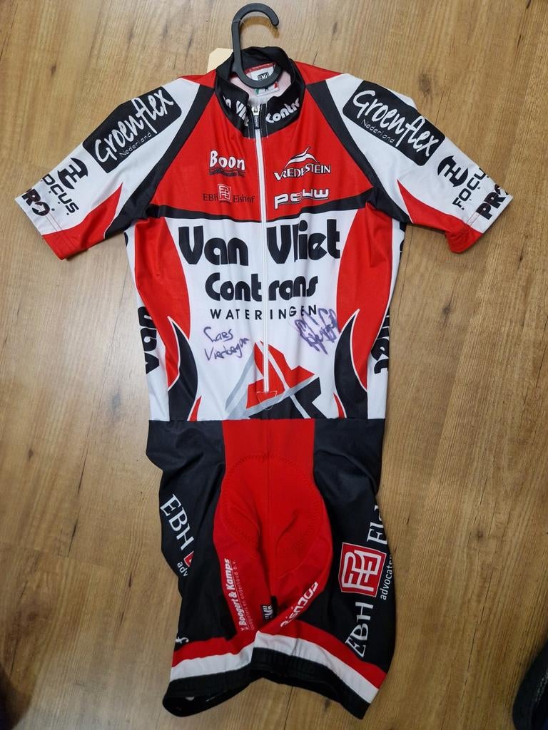 Wielershirt van vliet gesigneerd, Verzenden, Zo goed als nieuw, Buitenlandse clubs, Shirt