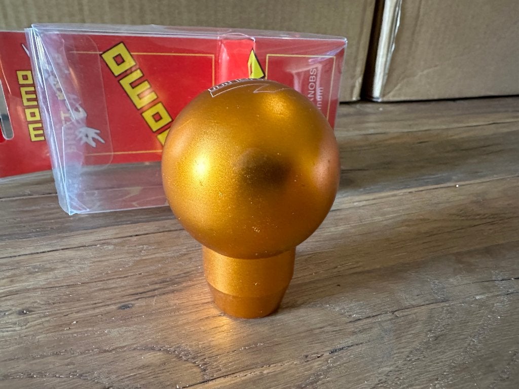 Momo pook schakelpook goud geel universeel, Ophalen of Verzenden