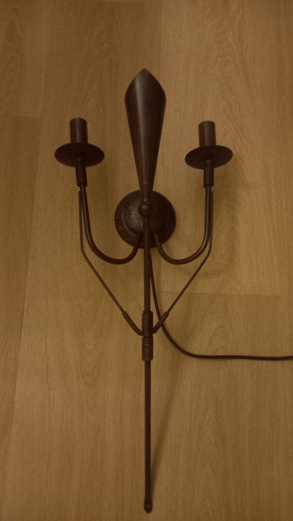 Wandlamp vintage, Ophalen of Verzenden, Overige materialen