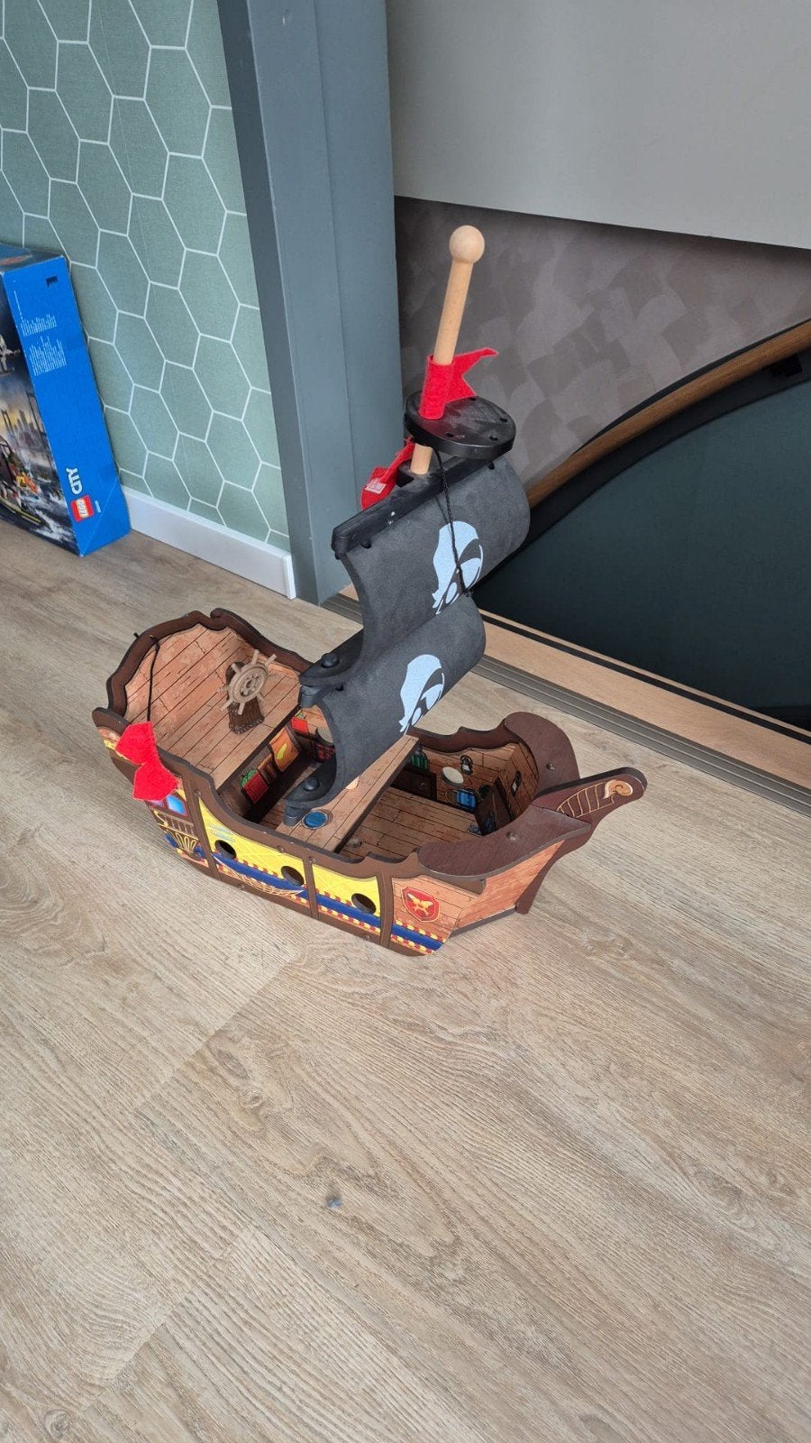 GRATIS Piratenschip, Ophalen, Gebruikt