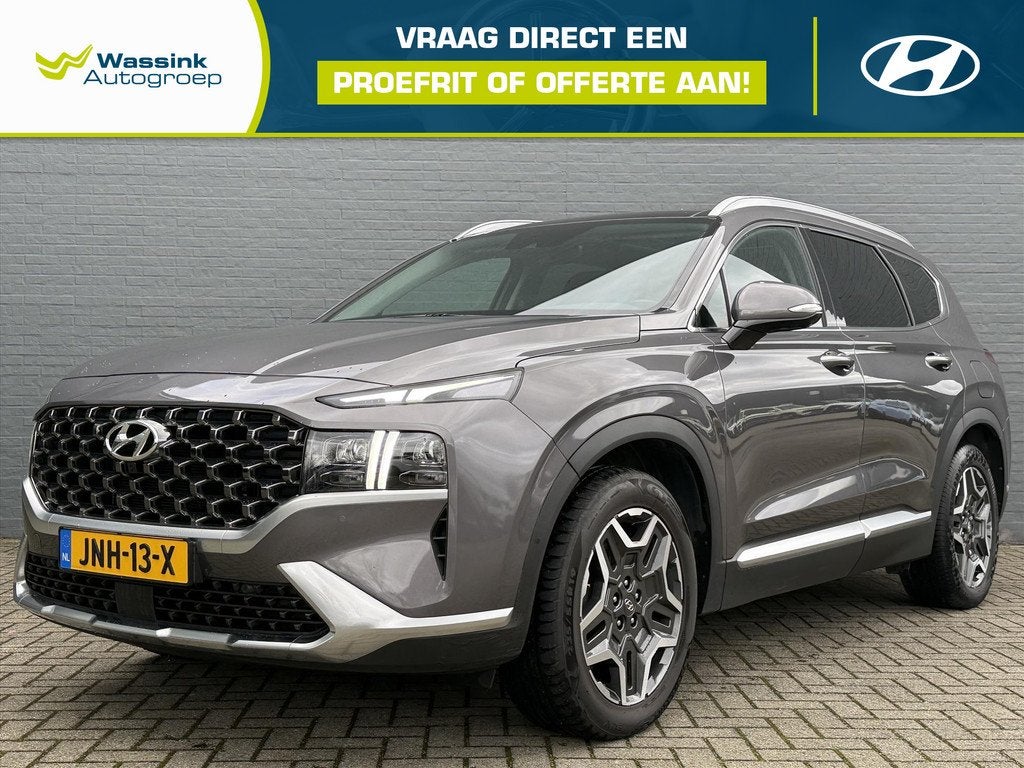 Hyundai Santa Fe 1.6 T-GDi PHEV 265pk Aut. (7-zitter) Premiu, Auto's, Hyundai, Automaat, 1350 kg, Gebruikt, 4 cilinders