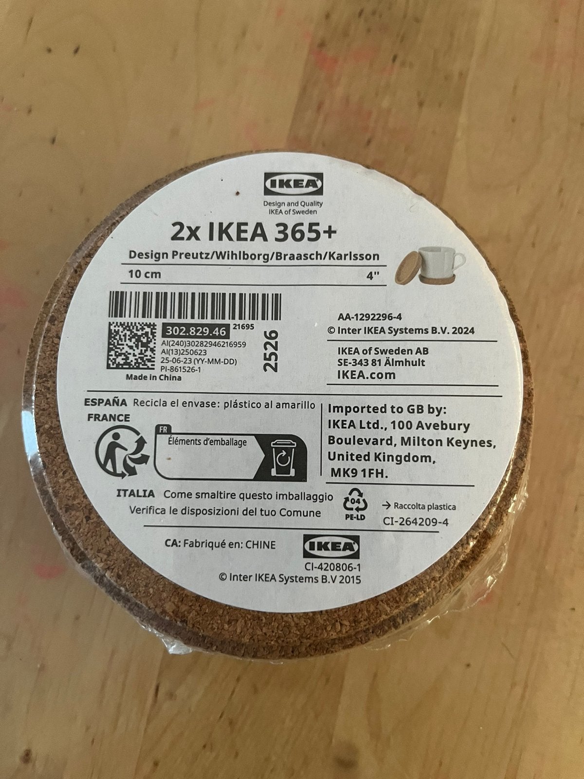 2x Ikea 365+, Ophalen of Verzenden, Zo goed als nieuw, Overige formaten