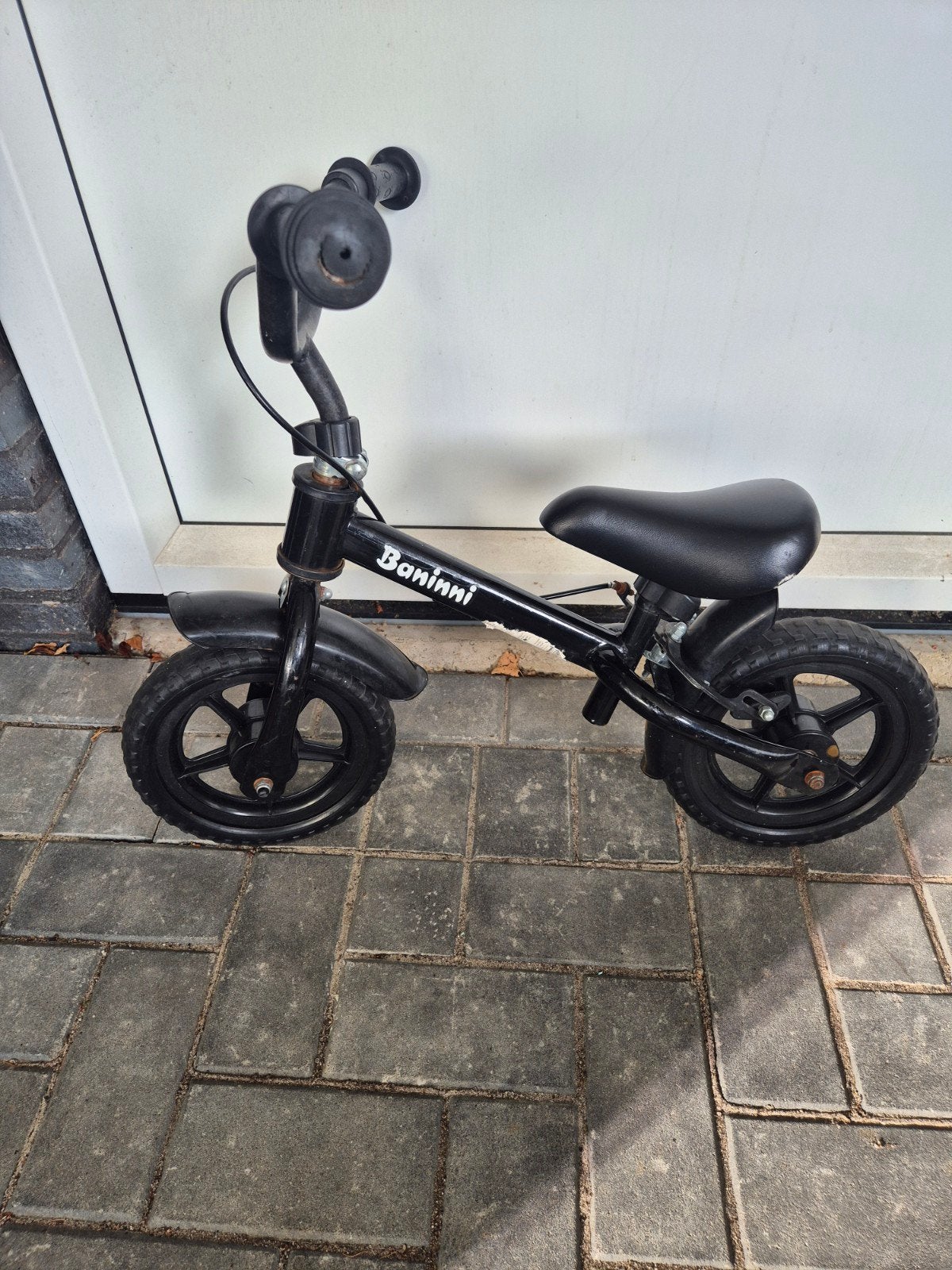 Baninni Loopfiets Zwart, Kinderen en Baby's, Ophalen, Gebruikt, Loopfiets