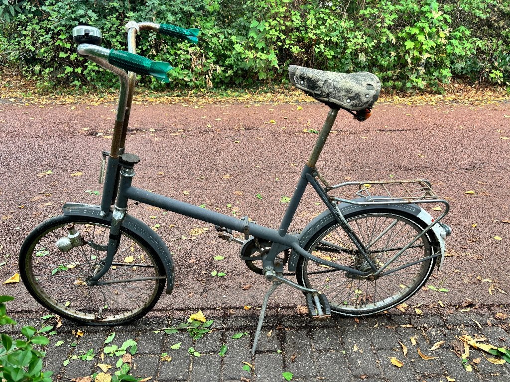 Batavus batavou vouwfiets, Ophalen, Terugtraprem, Batavus, Jaren '60 of nieuwer