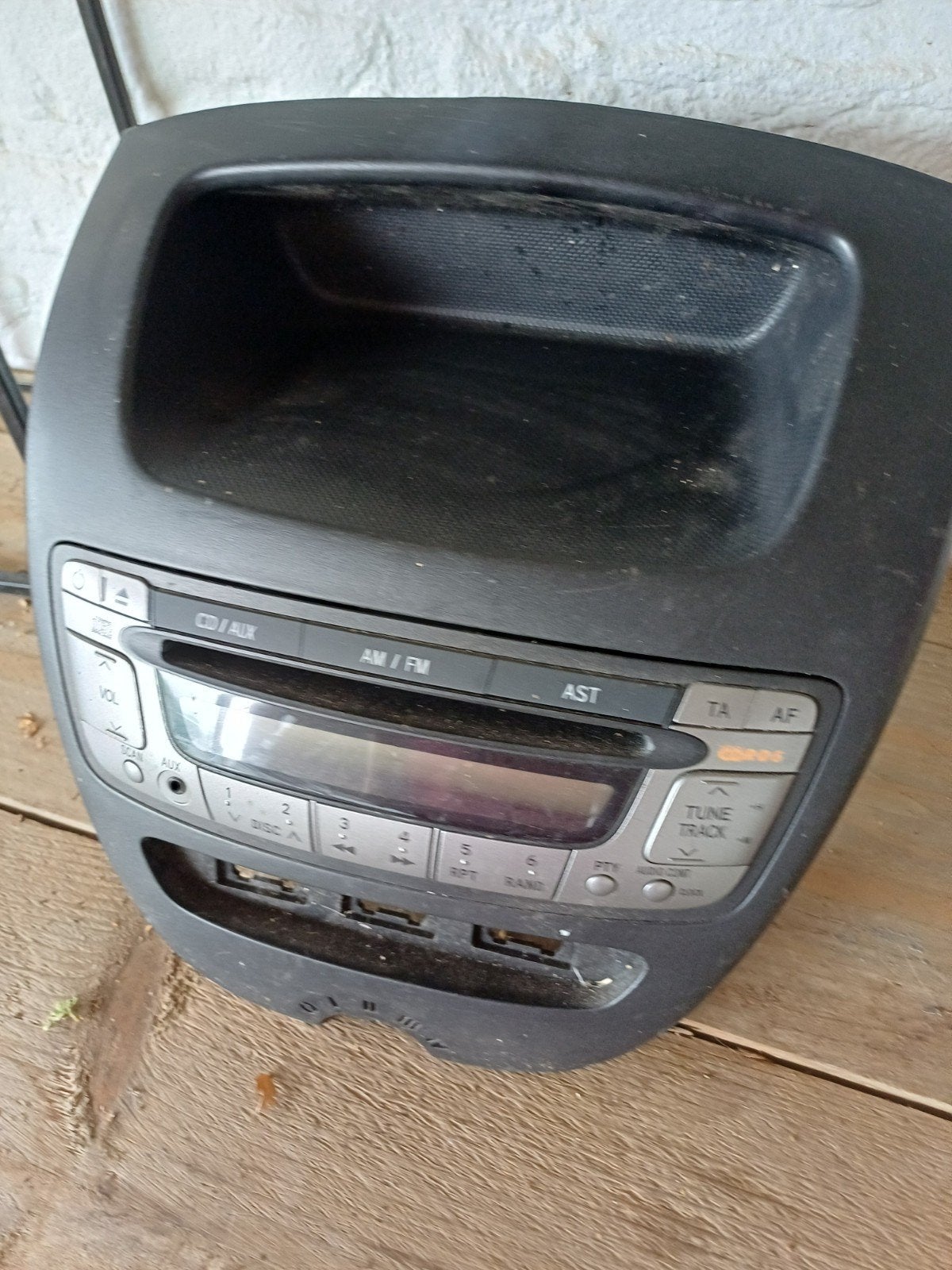 Citroen C1 Radio origineel, Ophalen, Gebruikt