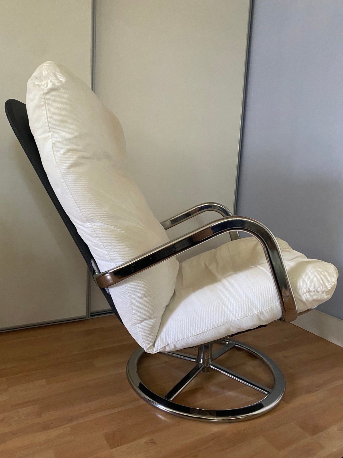 Vintage Ikea draaistoel smedstra, Ophalen, Gebruikt, 50 tot 75 cm